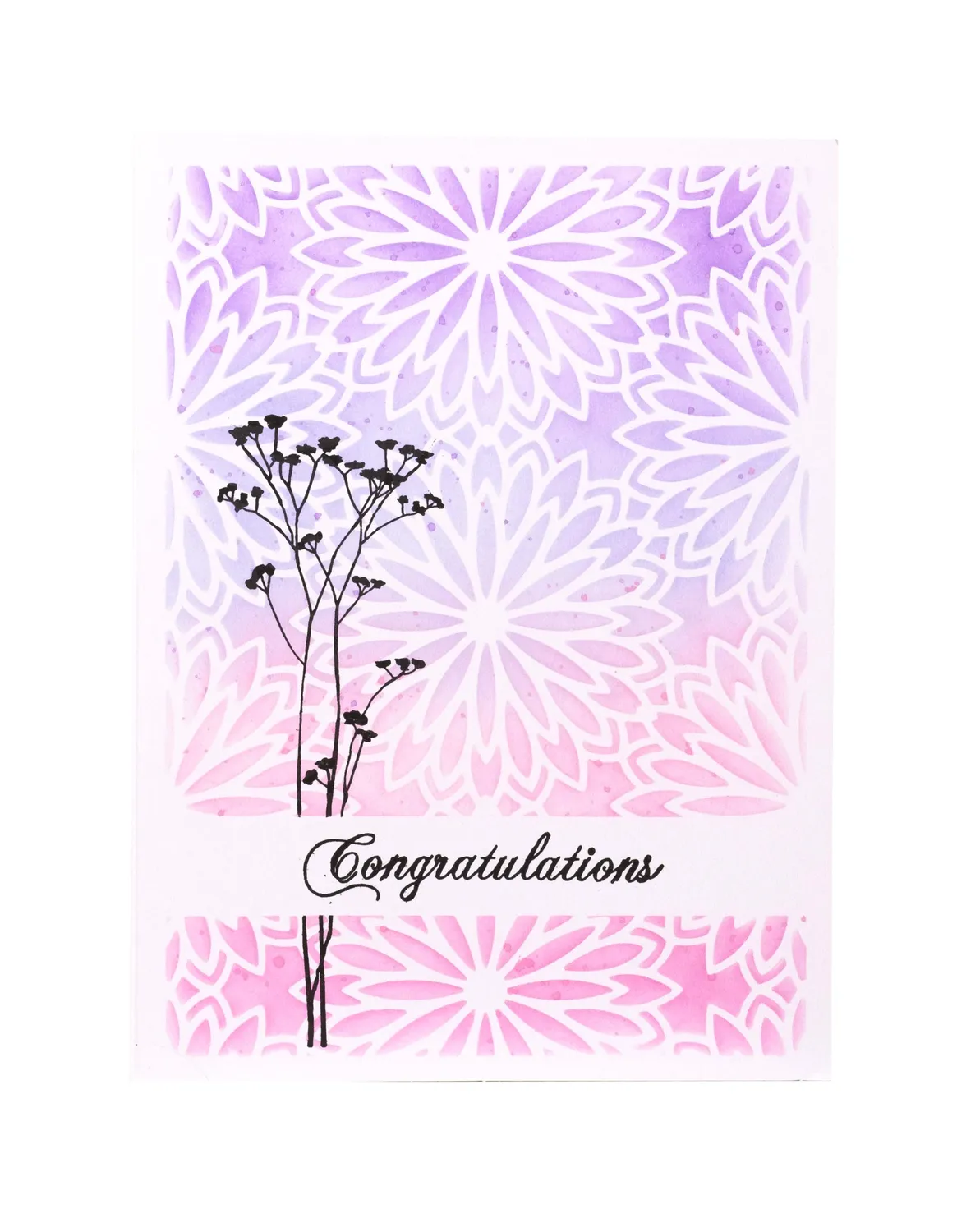 StudioLight Essentials Dried Flowers Clear Stamp Trockenblumen