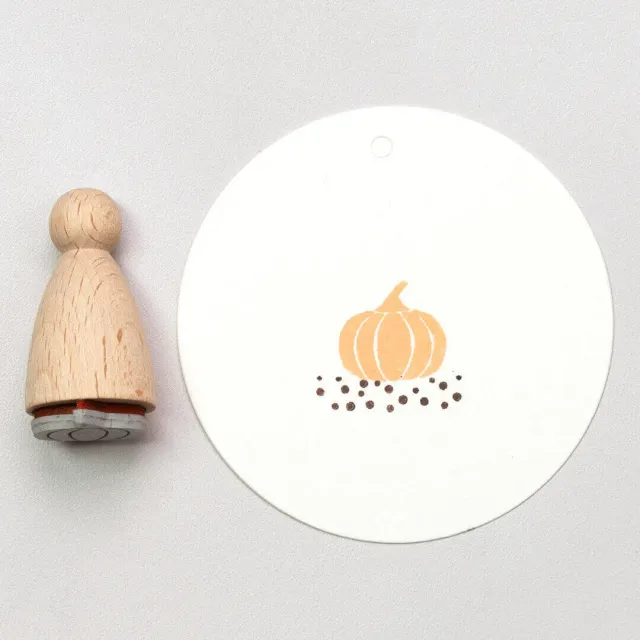 Perlenfischer Pumpkin Stempel Kürbis 17 x 19 mm