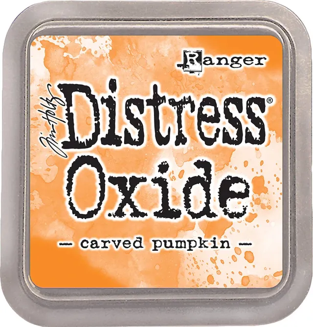 Lawn Fawn Distress Oxide Carved Pumpkin Stempelkissen orange
