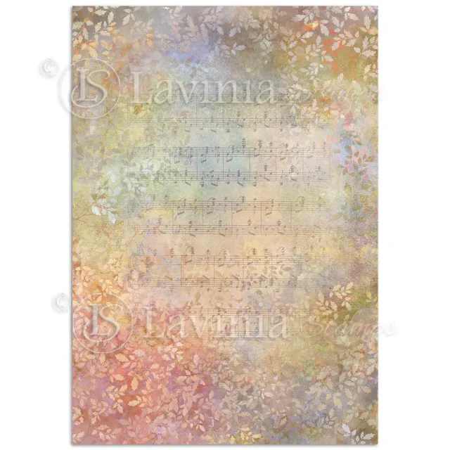 Lavinia-Stamps Reispapier Good Vibrations Collage