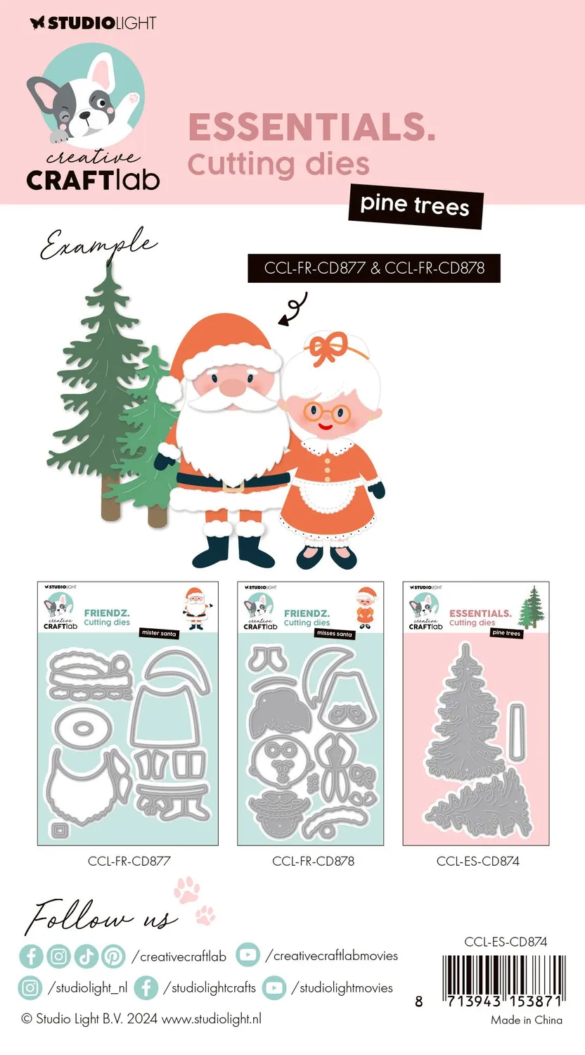 Creative Craftlab Essentials Tannen Stanzform Pine trees