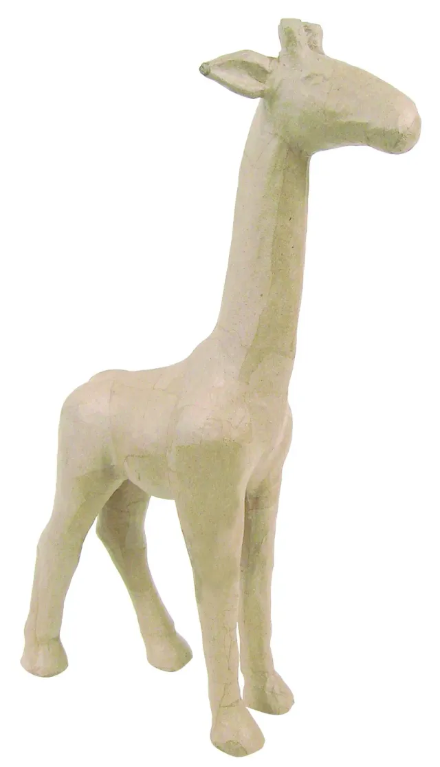 décopatch LA102O Giraffe Pappmaché 56 cm zum Verzieren