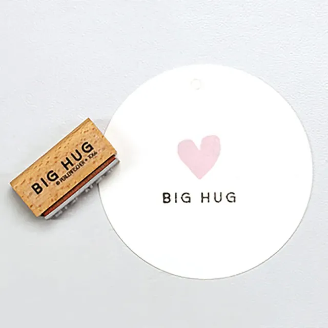 Perlenfischer Big Hug Textstempel 4 x 25 mm