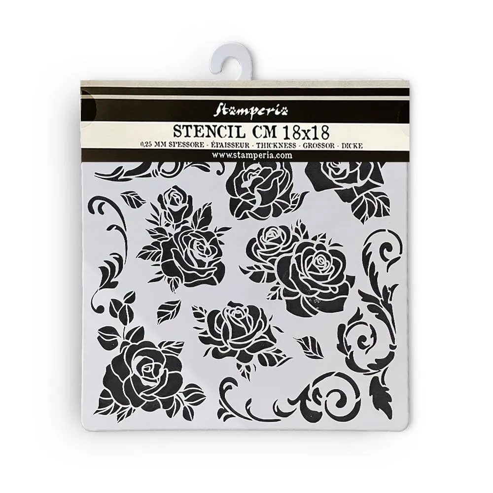 Stamperia Shabby Rose Papierblock 30,5x30,5cm Vintage