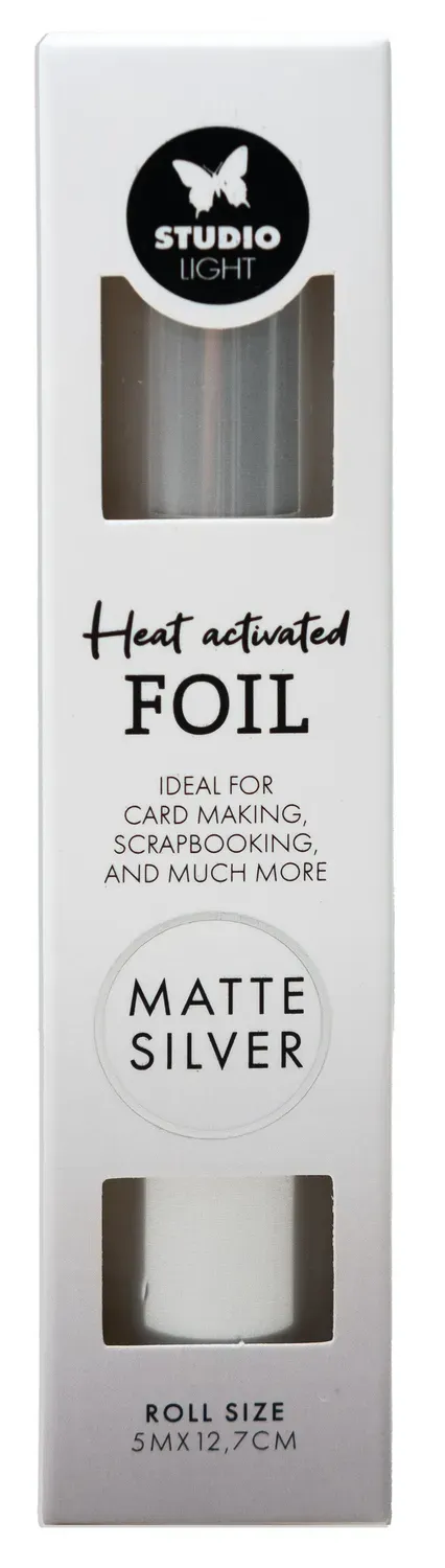 Studio Light Essentials Hot Foil Folie Matt Silber 5 m
