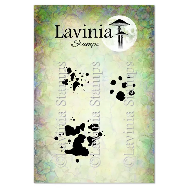 Lavinia Stamps Paint Spatters Stempel Photopolymer