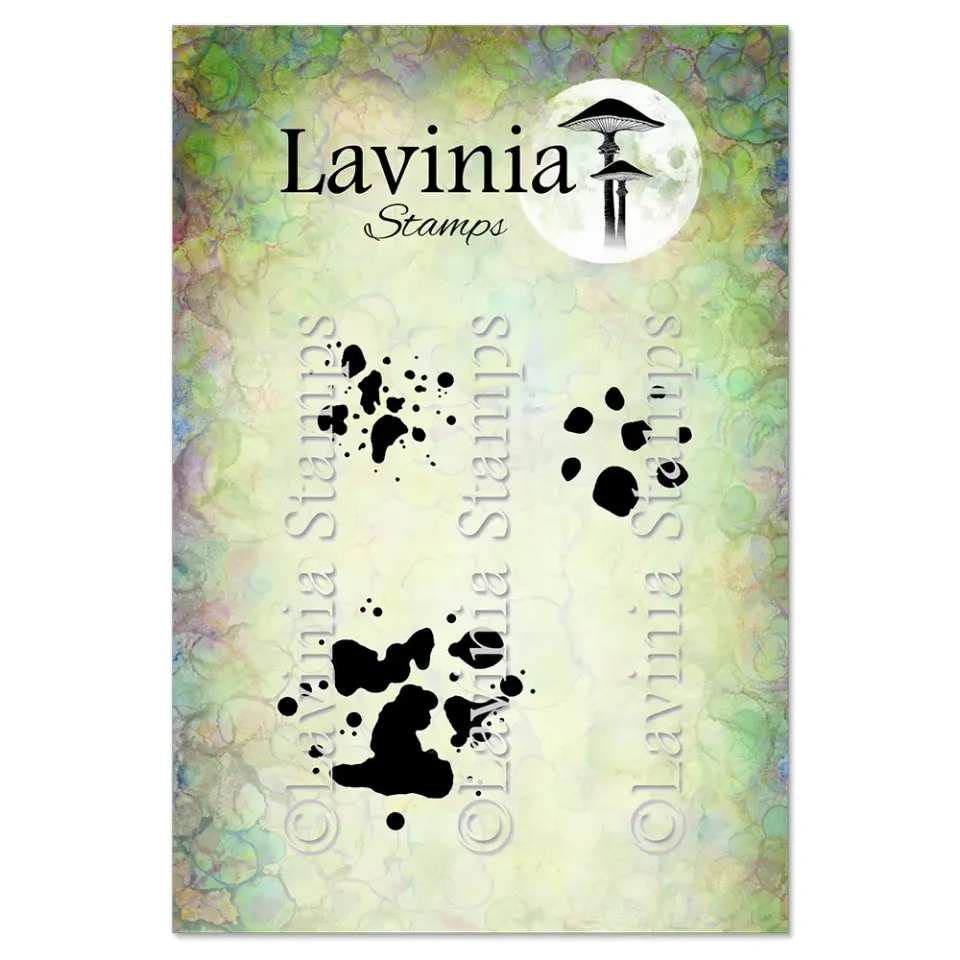 Lavinia Stamps Paint Spatters Stempel Photopolymer