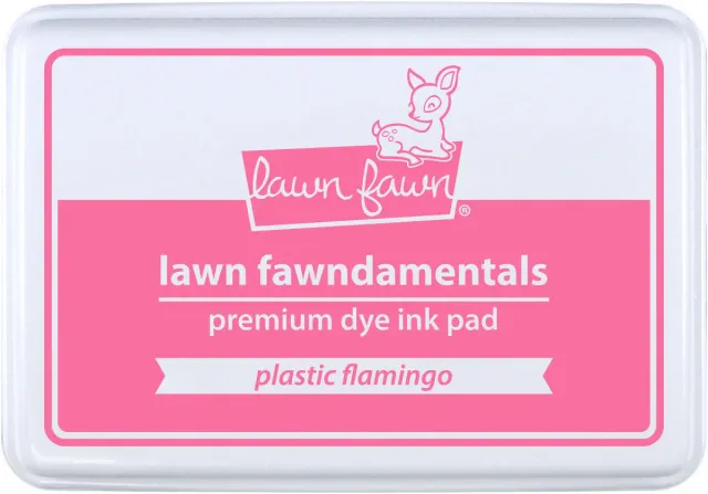 Lawn Fawn Plastic Flamingo Stempelkissen Pink Dye-Ink