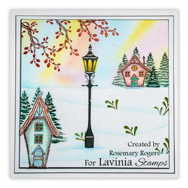 Lavinia-Stamps Meadow Cottage Stempel Hausmotiv