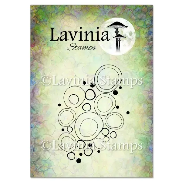Lavinia Stamps Blue Orbs Stempel Photopolymer Kugeln