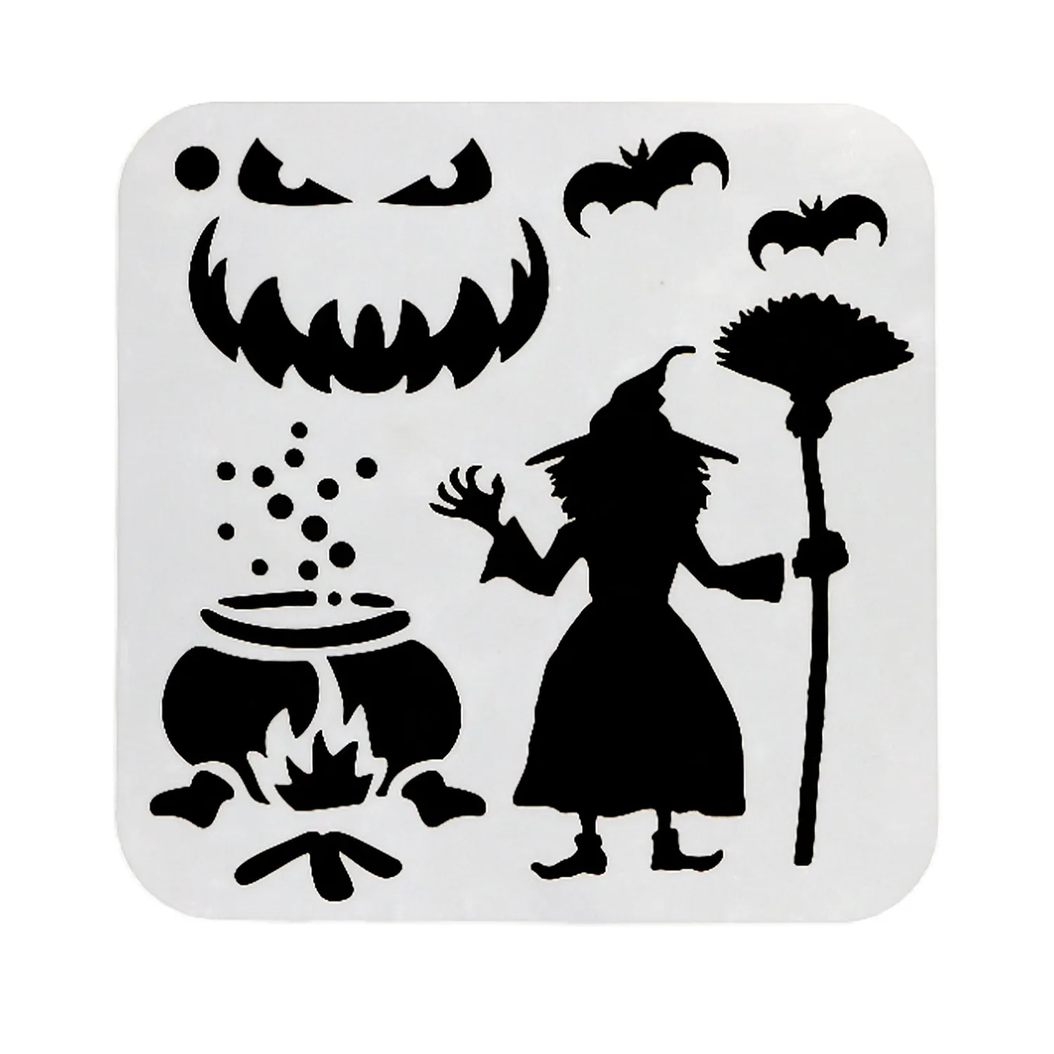 Ieebee Witch Series Zeichenschablone Kürbis Halloween