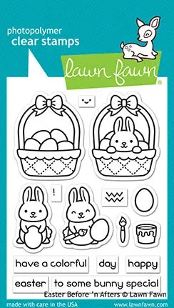 Lawn Fawn Easter Before n Afters Clear Stamps Ostern