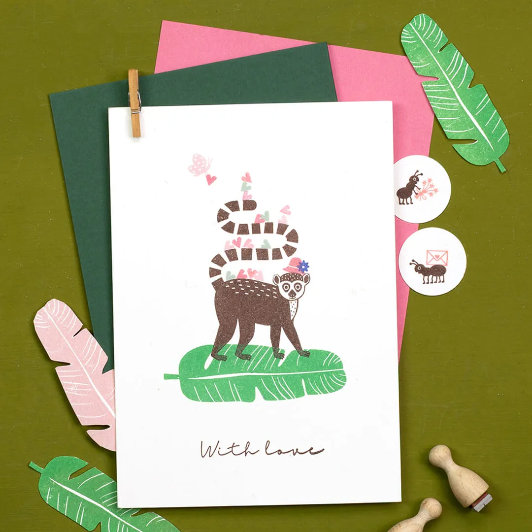 Perlenfischer Sommerhut mini Stempel 9x6 mm Sommer