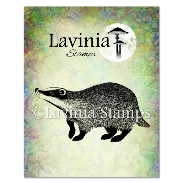 Lavinia Stamps Badger 2 Stempel Photopolymer Dachs