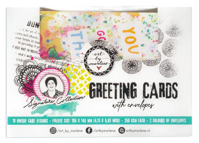 Art by Marlene Signature Greeting Cards Grußkarten 20 Blatt
