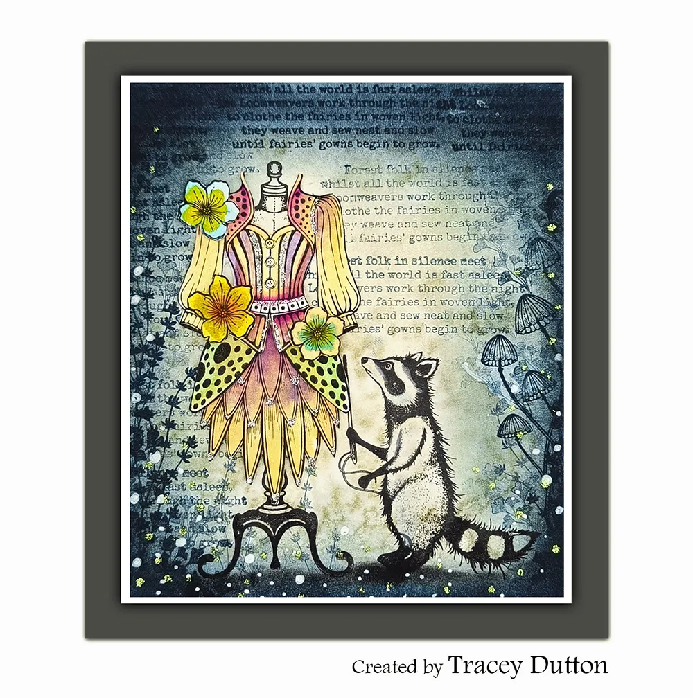 Lavinia-Stamps Tumble Small Stempel klein