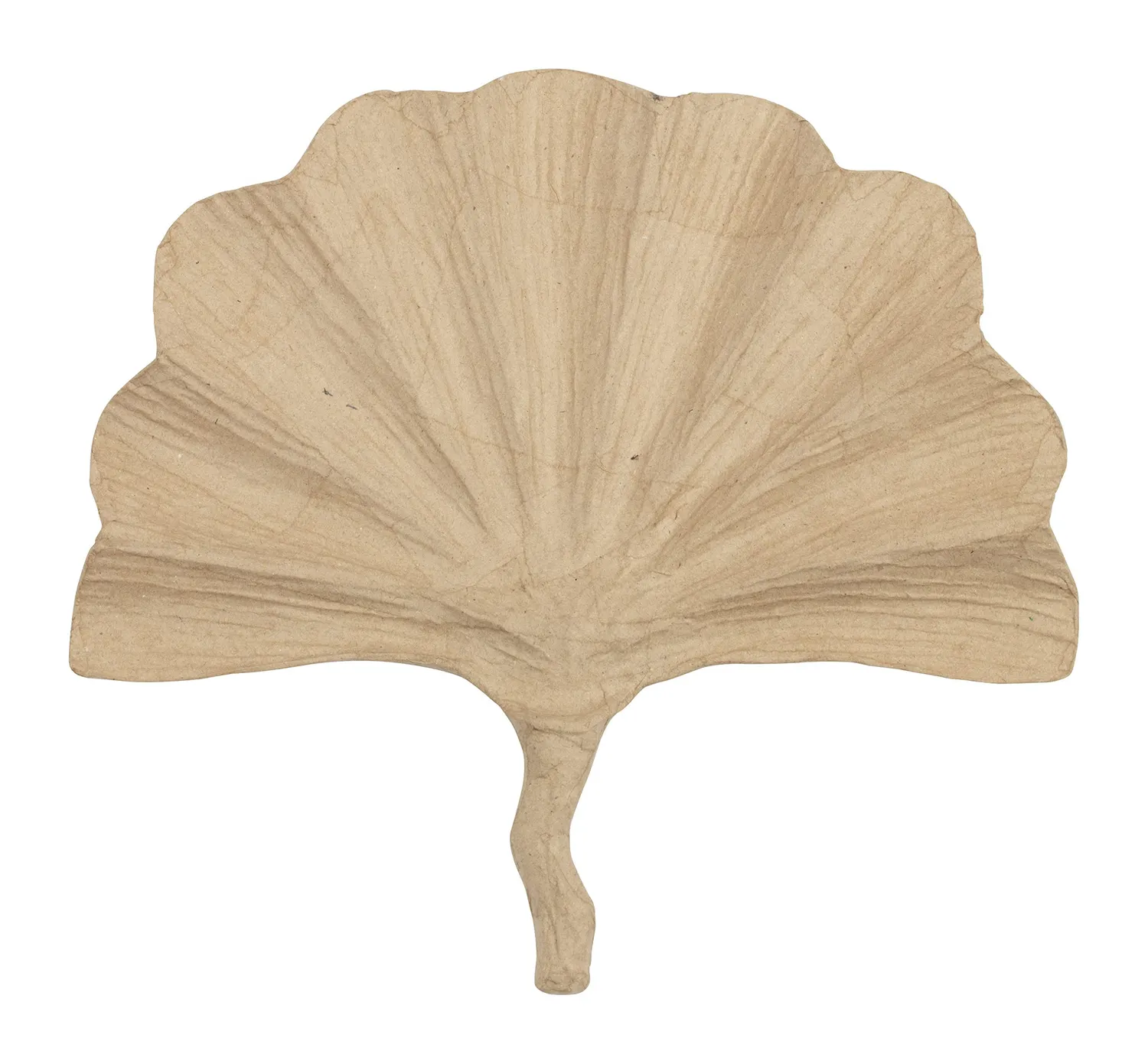 Décopatch AC894C Ginkgoblatt Pappmaché Rohling 32 cm braun