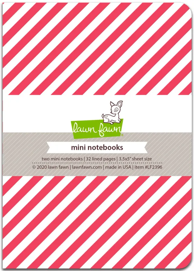 Lawn Fawn Let It Shine Mini-Notizbücher 2er liniert
