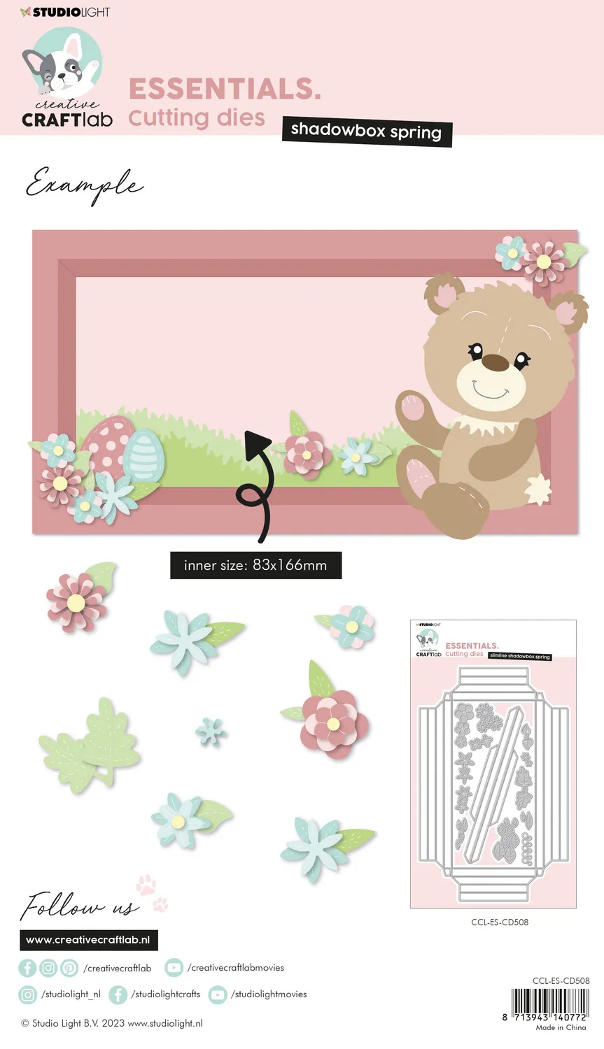 Creative Craftlab Essentials Shadowbox Spring Cutting Die