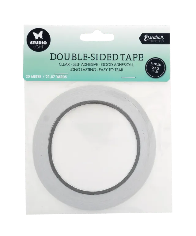 Studio Light Essentials Klebeband doppelseitig 3mm 20m