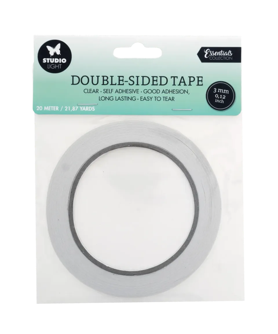 Studio Light Essentials Klebeband doppelseitig 3mm 20m