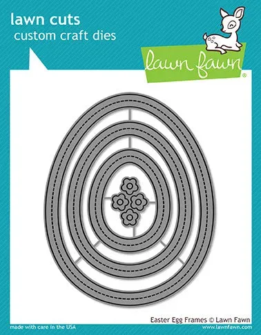 Lawn Fawn Lawn Cuts Easter Egg Frames Dies Ostern