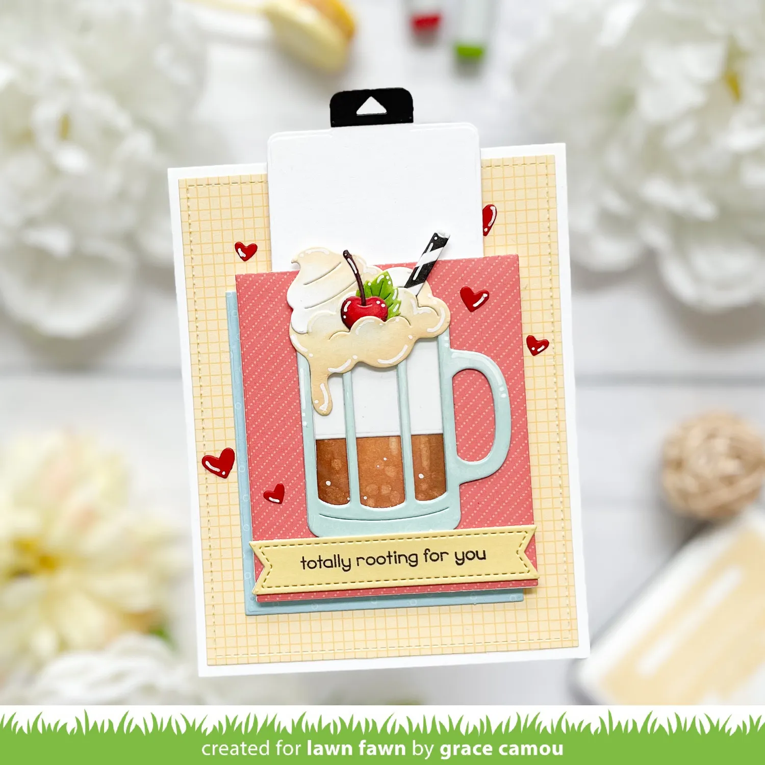 Lawn Fawn Build-A-Drink Root Beer Stanzschablone 6-teilig