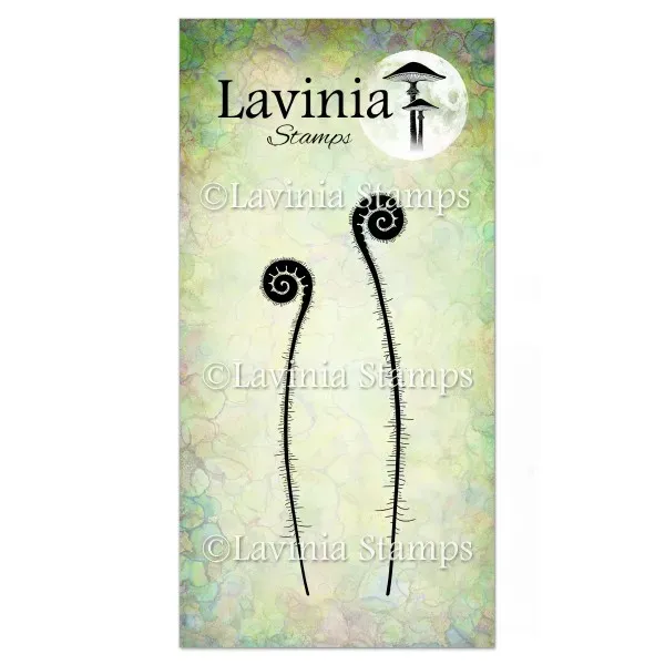 Lavinia Stamps Fern Heads Singles Stempel Farn