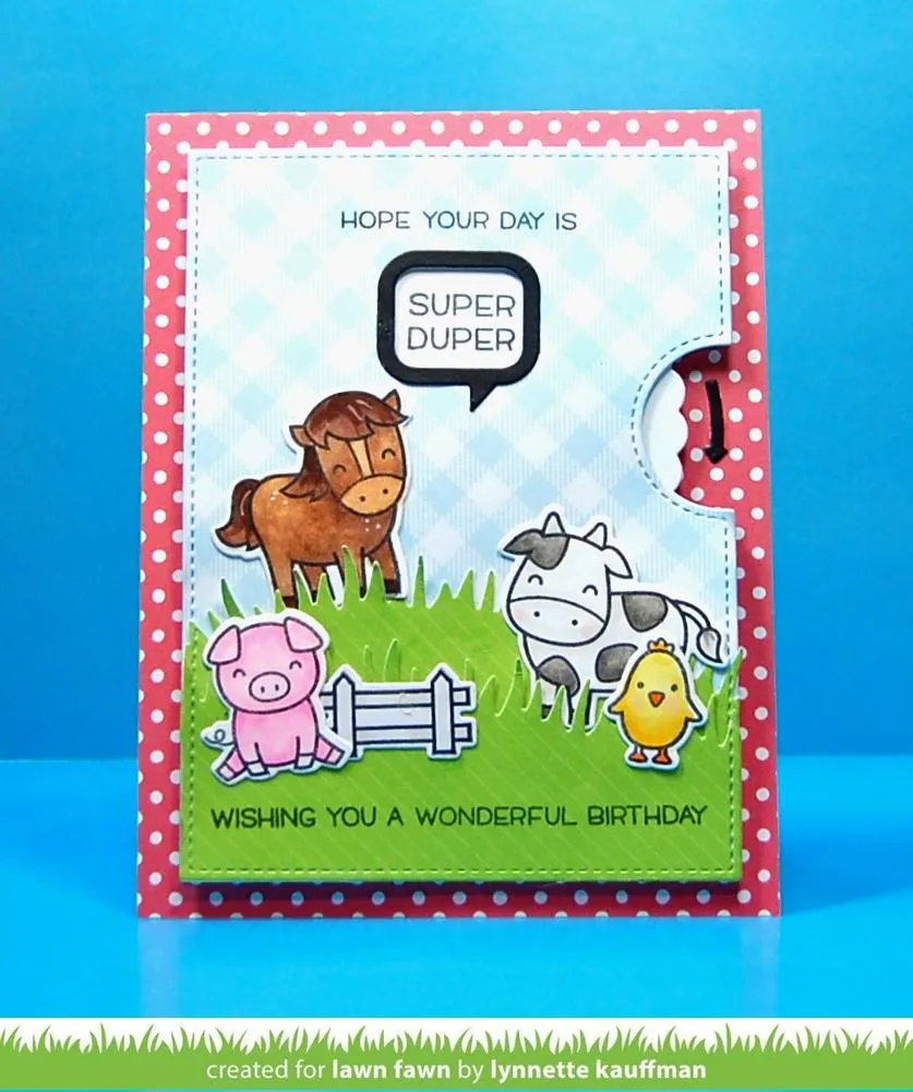 Lawn Fawn Reveal Wheel Speech Bubble Stanzschablonen