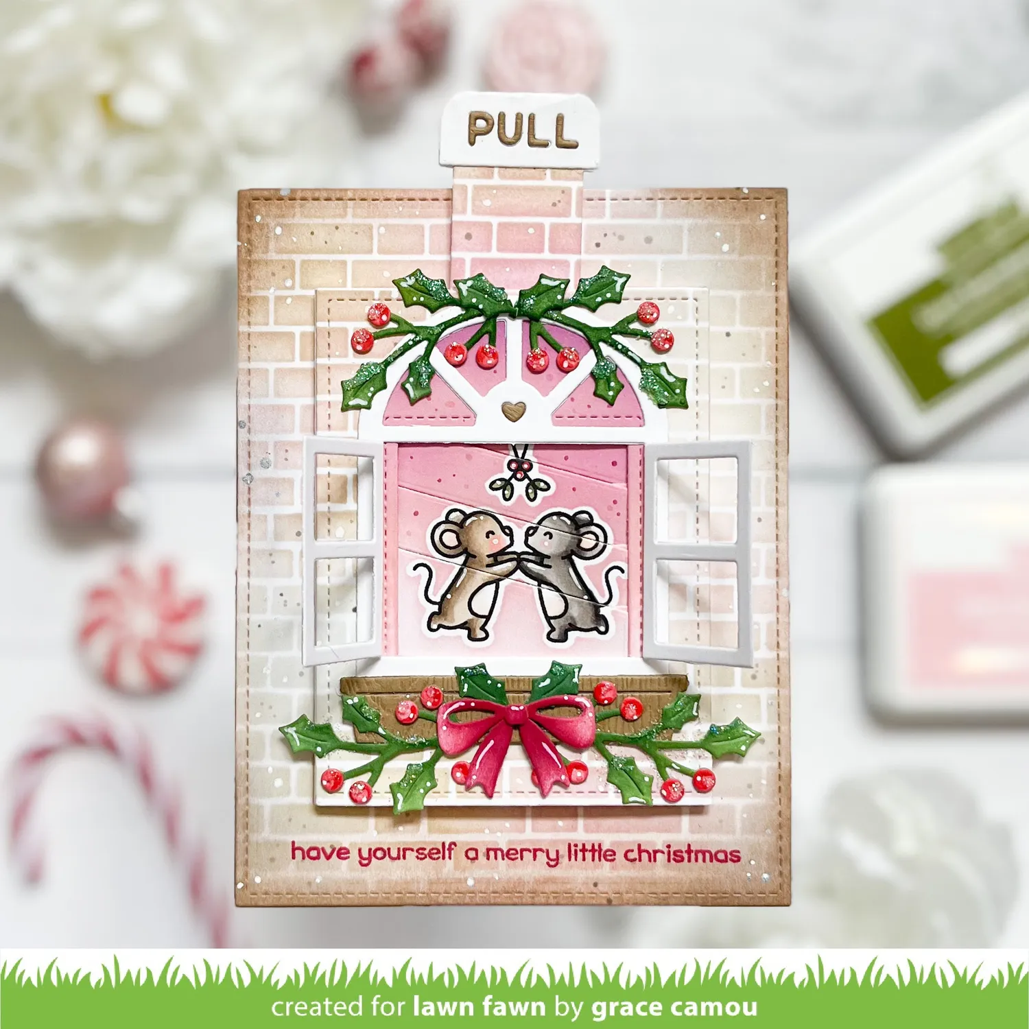 Lawn Fawn Christmas Before n Afters Clear Stamps Weihnachten