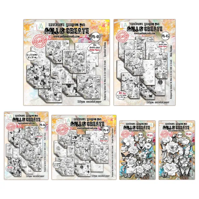 AALL and Create Inkblot Meadow Papier & Ephemera Bundle Set