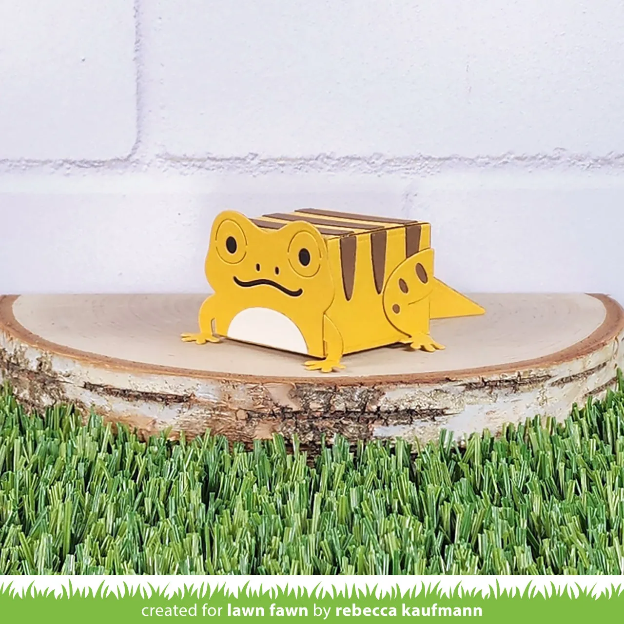 Lawn Fawn Tiny Gift Box Lizard Snake Stanzschablonen Add-On