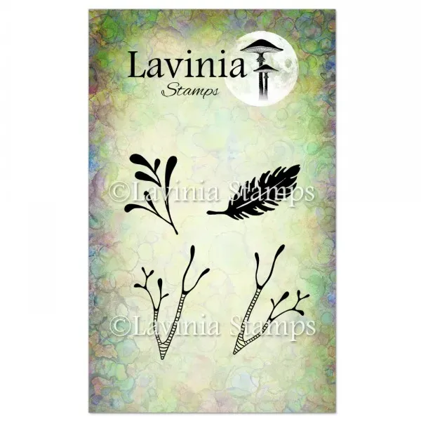 Lavinia Stamps Woodland Set Stempel Wald Photopolymer