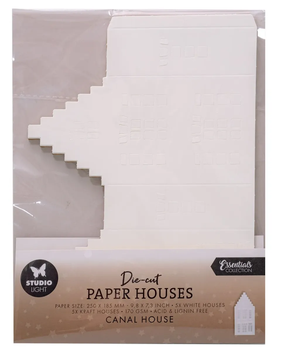 StudioLight Essentials Canal House Die-Cut Papierblock 10 Blatt