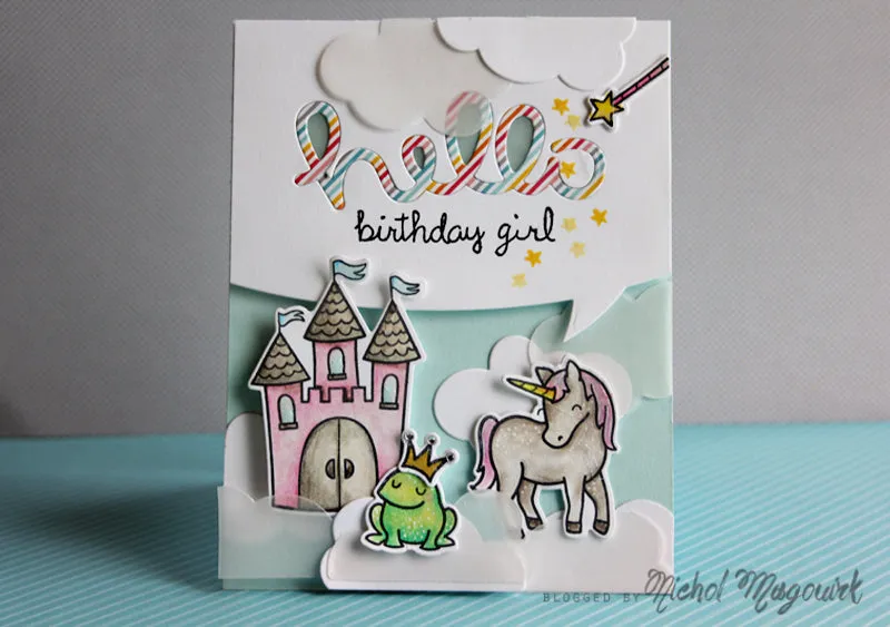 Lawn Fawn Speech Bubble Border Stanzen Sprechblasenrand