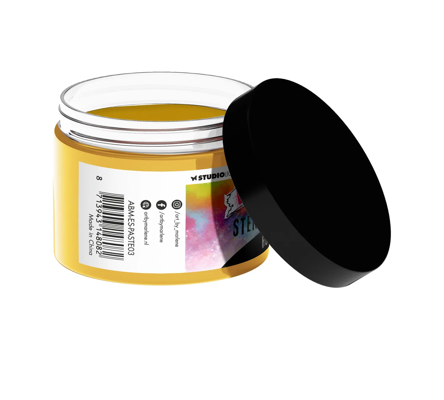 StudioLight Art by Marlene Essentials Stencil Paste Gold Metallic