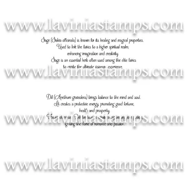 Lavinia Stamps Dill Sage Words Download Spruch
