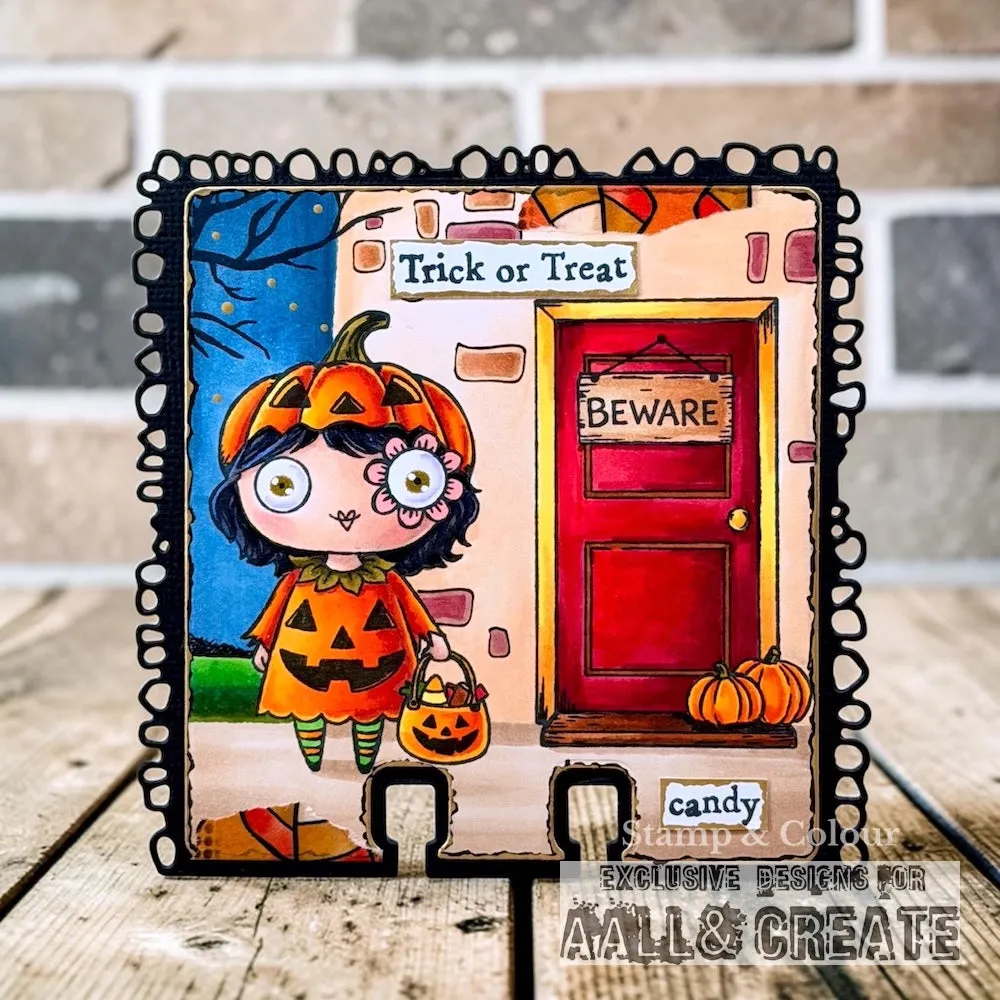 AALL and Create TP-1419 More Candy Stempel A7 Halloween