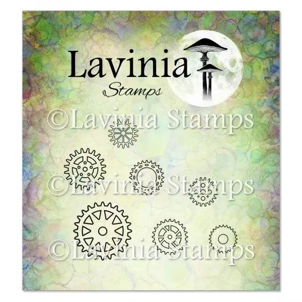 Lavinia-Stamps Cog Set 1 Stempel Steampunk