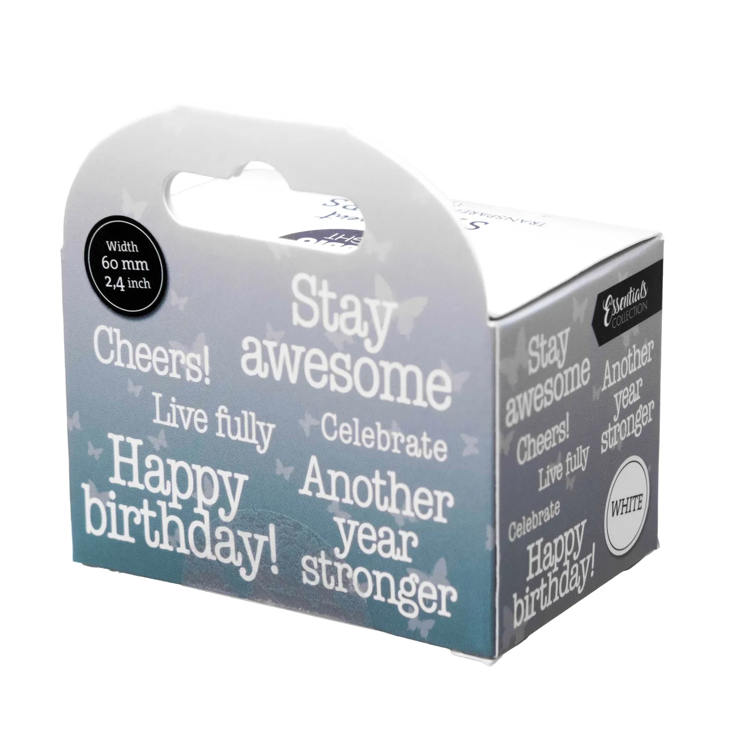 Studio Light Essentials Another Year Stronger Sticker weiß