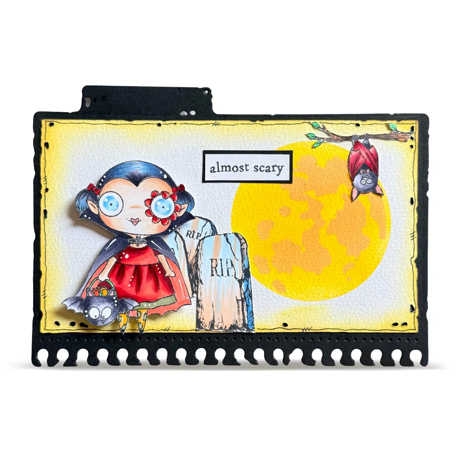 AALL and Create TP-1416 Almost Scary Stempelset A7 Halloween