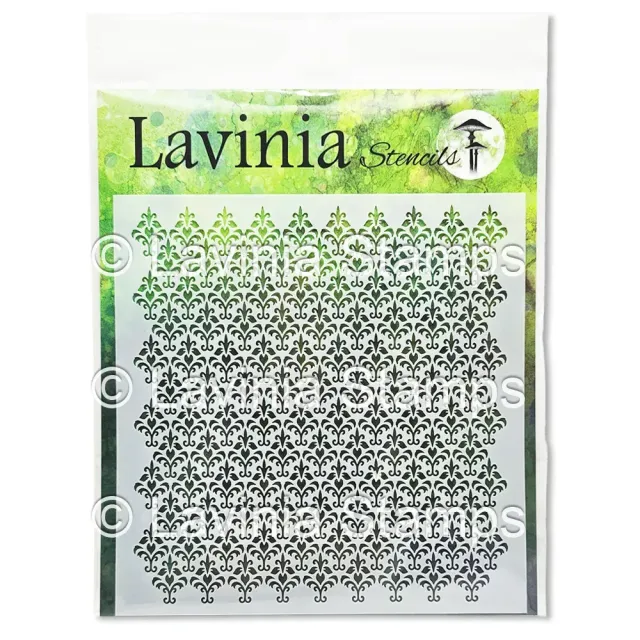 Lavinia Stamps Baroque Flower Schablone Blumenmuster