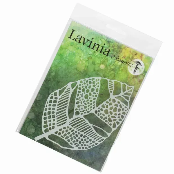 Lavinia Leaf Mask Schablone Blättermotiv