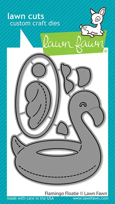 Lawn Fawn Flamingo Floatie Stanzschablonen Sommer