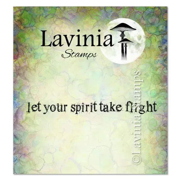 Lavinia-Stamps Let Your Spirit Take Flight Stempel klar