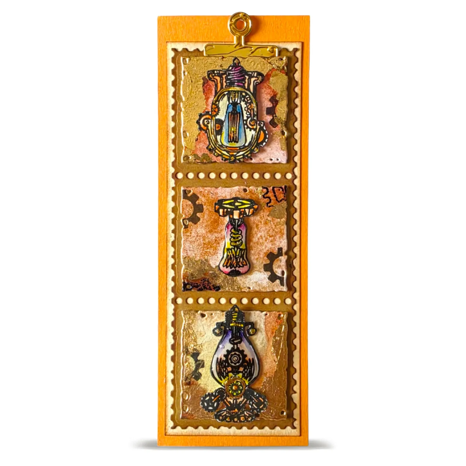 AALL and Create TP-1458 Coglight Relics Stempel A6 9-teilig Steampunk