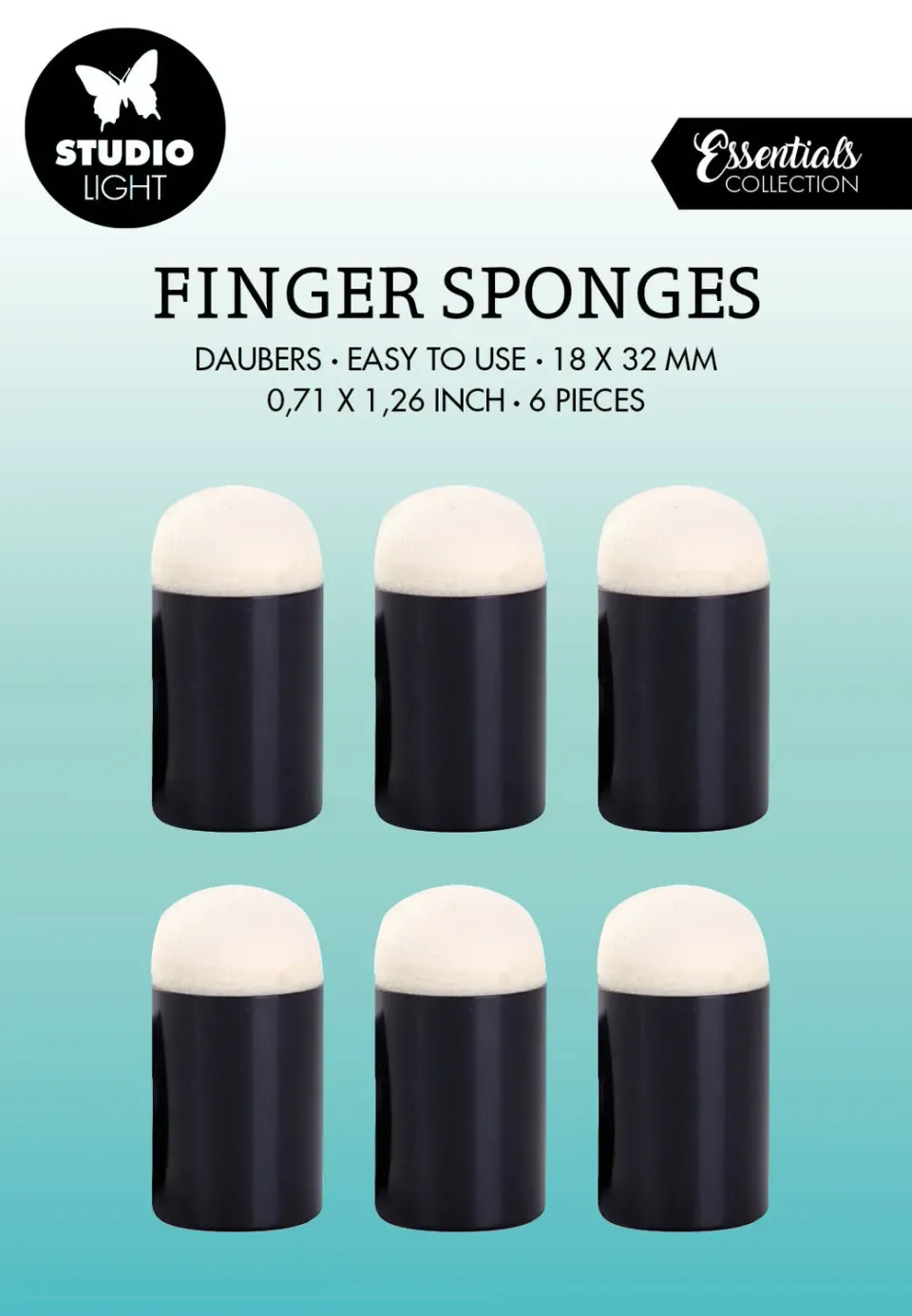 Studio Light Essentials Fingerschwämme Daubers 32x18 mm
