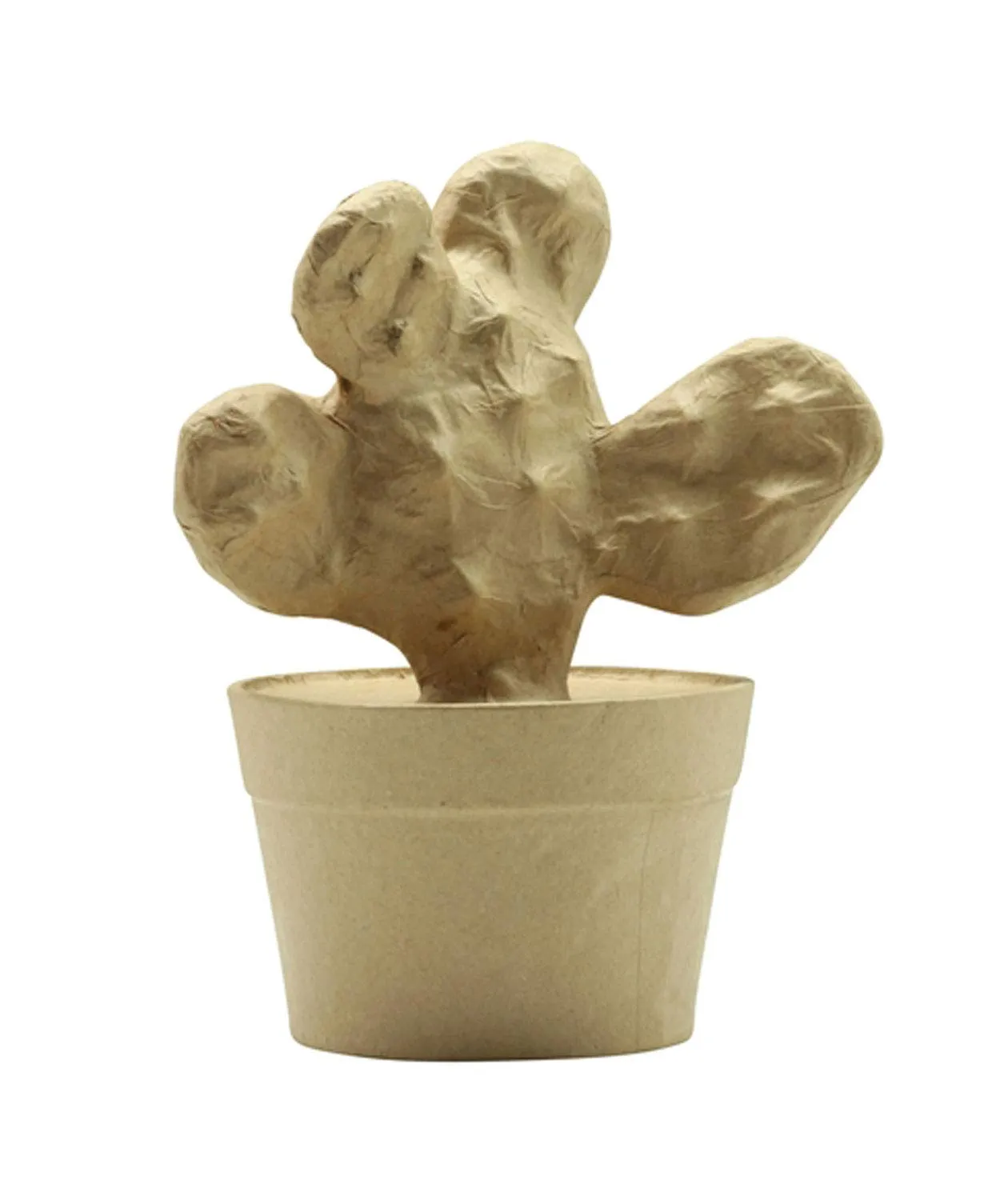 Décopatch AC894C Ginkgoblatt Pappmaché Rohling 32 cm braun