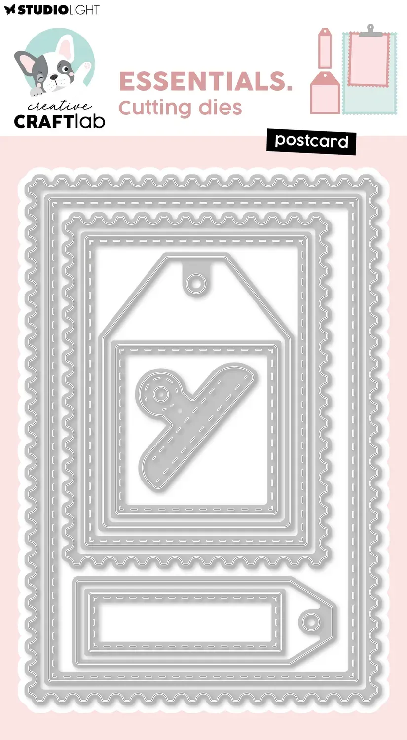 Creative Craftlab Essentials Postcard Stanzschablone 97x144mm