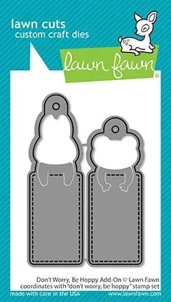 Lawn Fawn Lawn Cuts Don't Worry Be Hoppy Add-On Stanzen